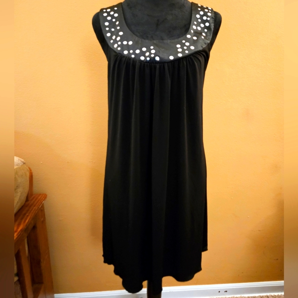 XOXO Embellished Black Minidress